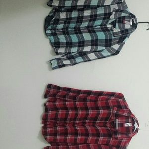 Plaid shirt bundle